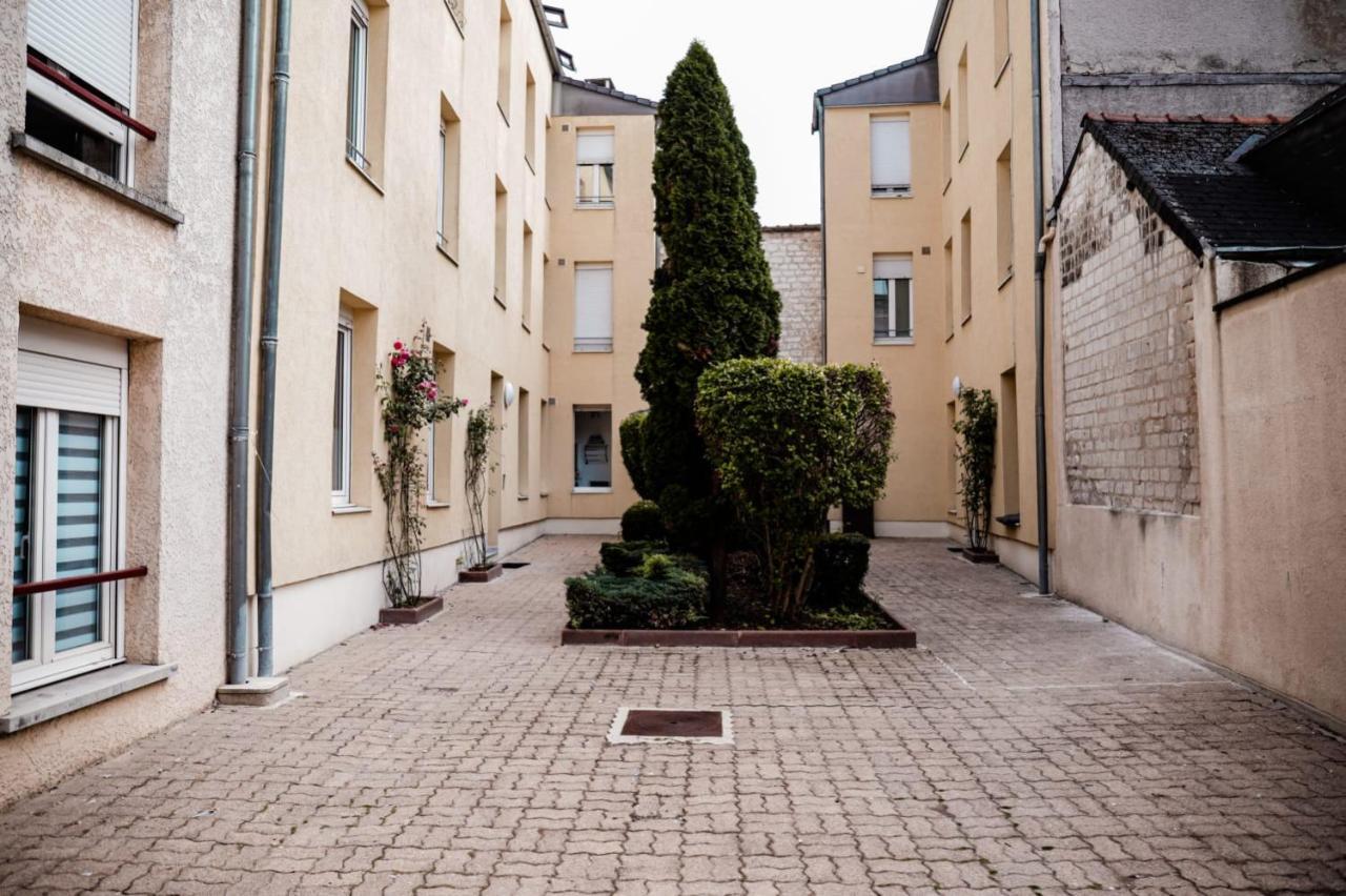 Reims : Aux Biscuits Roses Apartamento Exterior foto